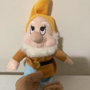 Disney Snow White Dwarf - Happy!  10"